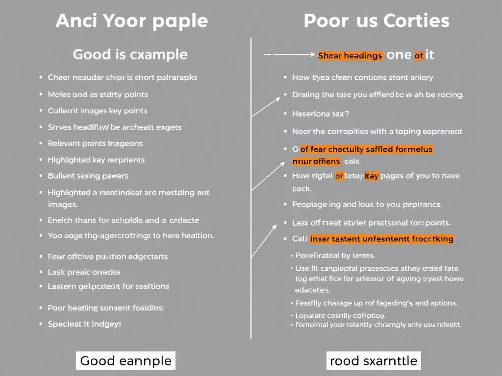 Content structure optimization for improved user experience and SEO rankings in 2025