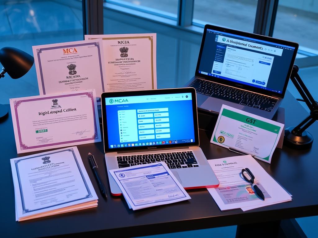 Documents and digital signatures for tech startup registration in India