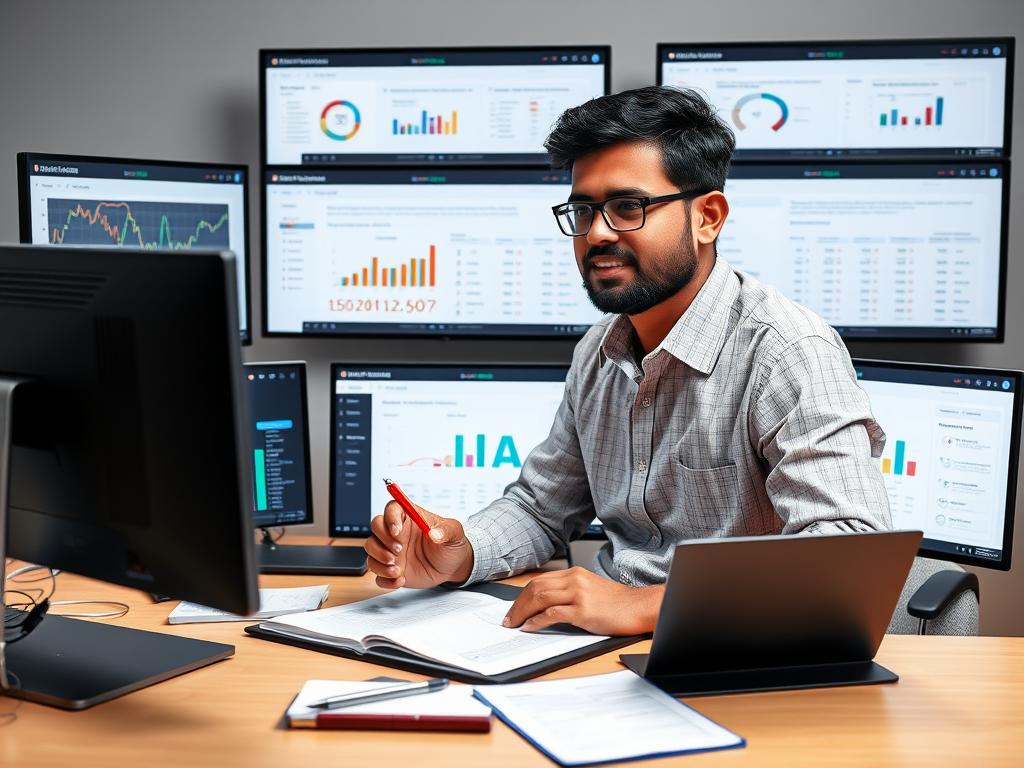 Entrepreneur evaluating domain and hosting trends in India 2025