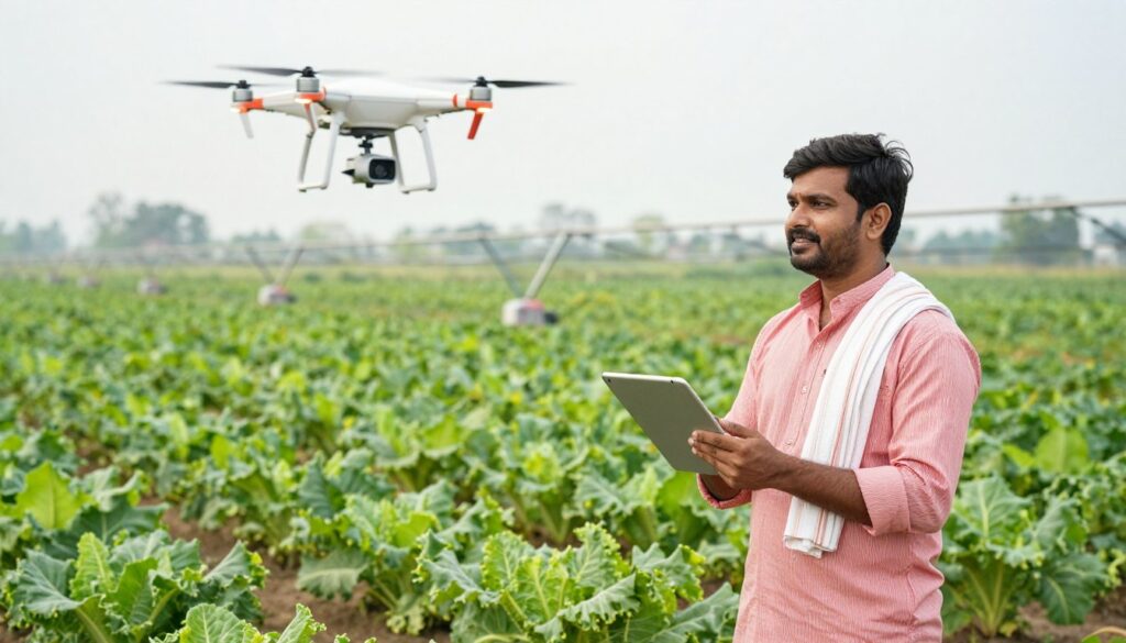 Modern agriculture technology and precision farming in India