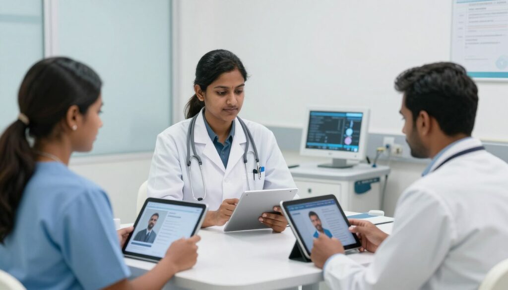 Modern healthcare technology and telemedicine services in India