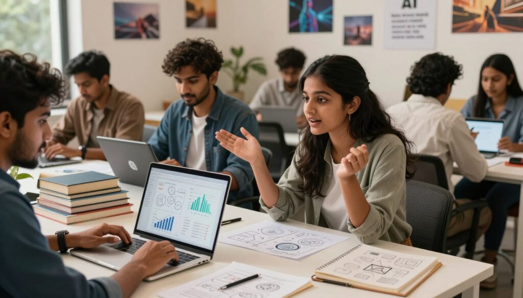 AI side hustle ideas for students India