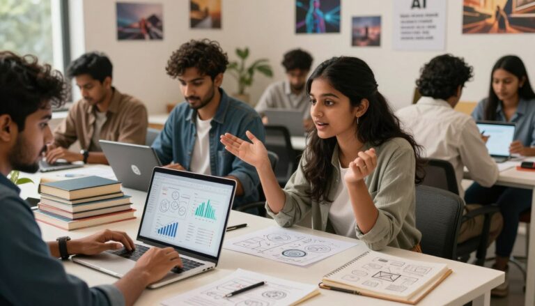 AI side hustle ideas for students India