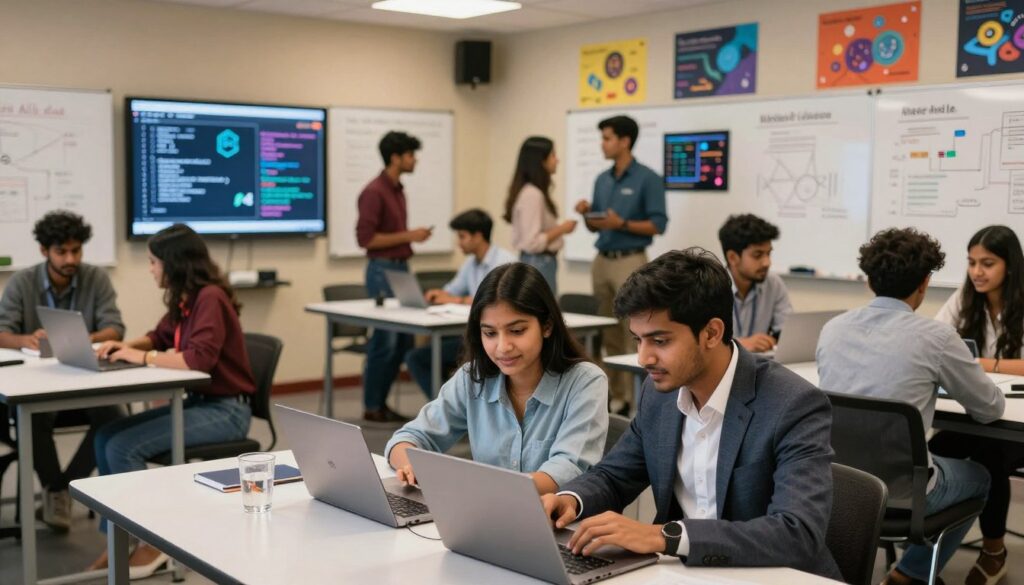 Indian college students AI side projects