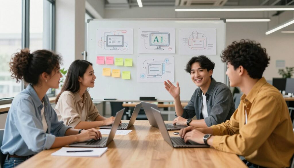 developing AI startup without investment
