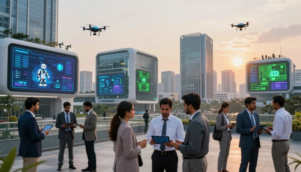 top emerging AI industries in India