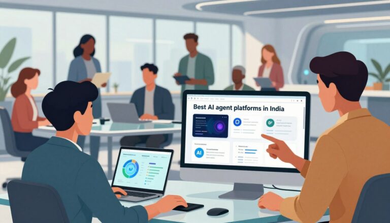 Best AI agent platforms in India