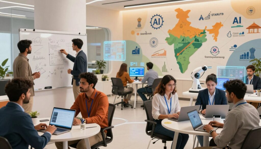 Indian startup ecosystem for AI innovation Indian startup ecosystem for AI innovation