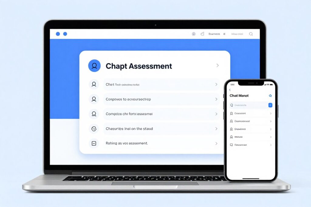 Business chatbot assessment form for an Indian small business
